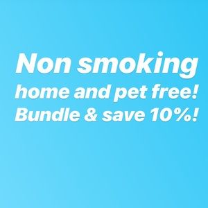 NON SMOKING HOME & PET FREE 😃
